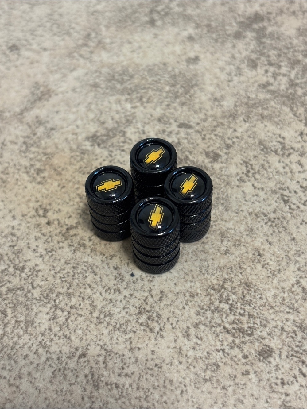 Chevy Logo Valve Stem Covers